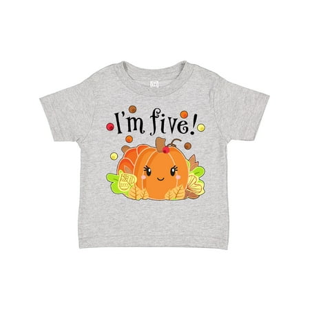 Inktastic I m Five- Pumpkin Birthday Autumn Gift Toddler Boy or Toddler Girl T-Shirt
Inktastic I m Five- Pumpkin Birthday Autumn Gift Toddler Boy or Toddler Girl T-Shirt