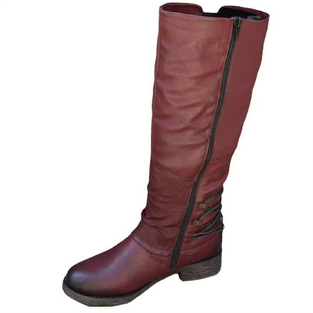 Women s Vintage PU Leather Zipper High Snow Boots with Rubber Sole Anti-slip Vintage PU Leather Zipper with Rubber Sole Anti-slip Winter Supply Women s High Snow Boots 40 Wine Red
Women s Vintage PU Leather Zipper High Snow Boots with Rubber Sole Anti-slip Vintage PU Leather Zipper with Rubber Sole Anti-slip Winter Supply Women s High Snow Boots 40 Wine Red