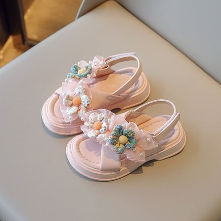 CHAOLEI Kids Buckle Strap Sandals Beach Cute Flower Girls Non Beach Shoes Girl Sandals Closed Toe Toddler Girl Shoes -Pink 11.5
CHAOLEI Kids Buckle Strap Sandals Beach Cute Flower Girls Non Beach Shoes Girl Sandals Closed Toe Toddler Girl Shoes -Pink 11.5
