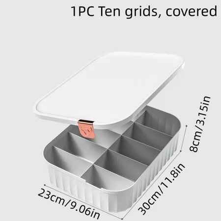 1pc Underwear Storage Box Household Compartment Socks Underwear Bra Drawer Storage Organizer Box
1pc Underwear Storage Box Household Compartment Socks Underwear Bra Drawer Storage Organizer Box