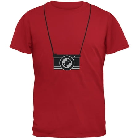 Hanging Camera Red Youth T-Shirt