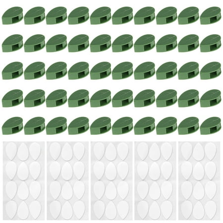 AoHao 50Pcs Plant Clips Garden Plant Wall Clips Fixer Invisible Self-adhesive Plants Wall Bracket Clip Climbing Hook for Home Garden Decoration
AoHao 50Pcs Plant Clips Garden Plant Wall Clips Fixer Invisible Self-adhesive Plants Wall Bracket Clip Climbing Hook for Home Garden Decoration