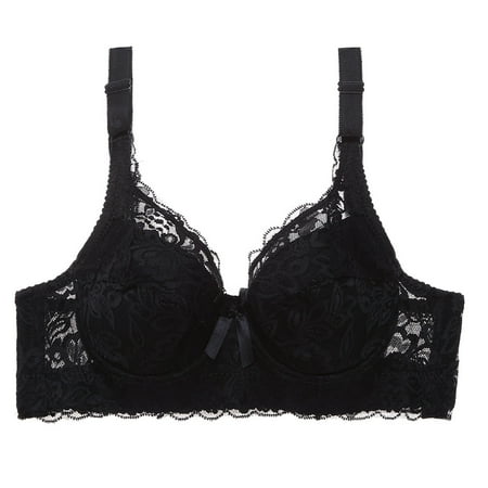 Pxiakgy lingerie for women Fashionable Women Lace Gathered Bra Adjustable Pair Of Thin Cup Underwear Black + 90B
Pxiakgy lingerie for women Fashionable Women Lace Gathered Bra Adjustable Pair Of Thin Cup Underwear Black + 90B