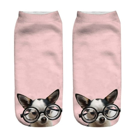 Blueek Popular Funny Unisex Short Socks 3D Dog Printed Anklet Socks Casual Socks
Blueek Popular Funny Unisex Short Socks 3D Dog Printed Anklet Socks Casual Socks