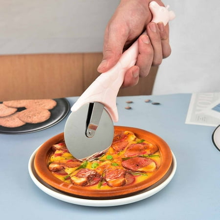 Pizza Slicer Ergonomic Labor-saving Food Grade Handheld Efficient Rotating Pizza Cutter Kitchen Supplies
Pizza Slicer Ergonomic Labor-saving Food Grade Handheld Efficient Rotating Pizza Cutter Kitchen Supplies
