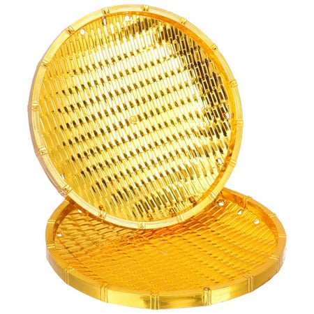 2pcs DIY Woven Sieves Pendants Unfinished Chinese New Year Woven Tray Hanging Decor
2pcs DIY Woven Sieves Pendants Unfinished Chinese New Year Woven Tray Hanging Decor