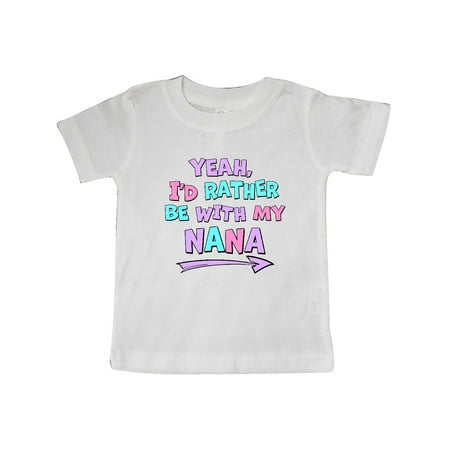 Inktastic Yeah I d Rather be with My Nana in Pink Blue and Purple Gift Baby Boy or Baby Girl T-Shirt
Inktastic Yeah I d Rather be with My Nana in Pink Blue and Purple Gift Baby Boy or Baby Girl T-Shirt