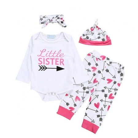 Maxcozy Toddler Baby Girl Fall Winter Outfits Long Sleeve Ruffle Letter Romper Pants Headband Hat Clothes Set 0-18 Months
Maxcozy Toddler Baby Girl Fall Winter Outfits Long Sleeve Ruffle Letter Romper Pants Headband Hat Clothes Set 0-18 Months