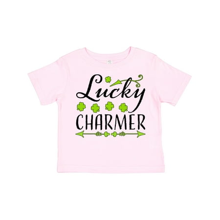 Inktastic Lucky Charmer- St. Patrick s Day Four Leaf Clovers Gift Toddler Boy or Toddler Girl T-Shirt
Inktastic Lucky Charmer- St. Patrick s Day Four Leaf Clovers Gift Toddler Boy or Toddler Girl T-Shirt