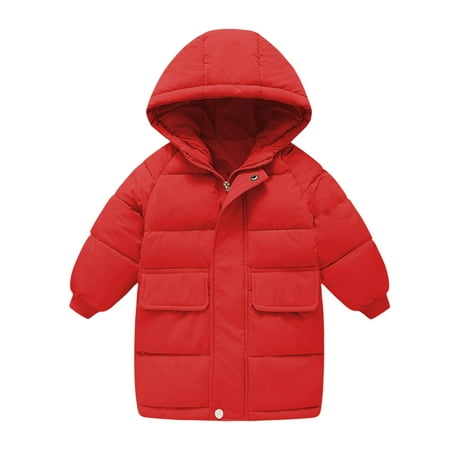 Kids Jackets for Girls Boys Toddler Baby Cute Solid Color Windproof Padded Jacket Hooded Coat
Kids Jackets for Girls Boys Toddler Baby Cute Solid Color Windproof Padded Jacket Hooded Coat