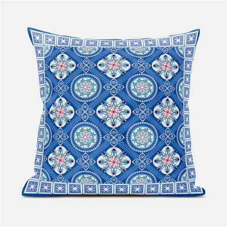 Amrita Sen Designs CAPL1030FSDS-ZP-16x16 16 x 16 in. Mandala Floral Tiles Suede Zippered Pillow with Insert - Blue Pink & Purple
Amrita Sen Designs CAPL1030FSDS-ZP-16x16 16 x 16 in. Mandala Floral Tiles Suede Zippered Pillow with Insert - Blue Pink & Purple