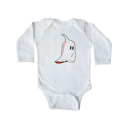 Inktastic Cute Ghost Pepper Gift Baby Boy or Baby Girl Long Sleeve Bodysuit