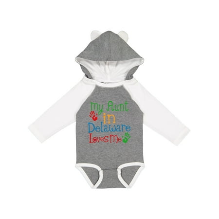 Inktastic Aunt in Delaware Loves Me Gift Baby Boy or Baby Girl Long Sleeve Bodysuit
Inktastic Aunt in Delaware Loves Me Gift Baby Boy or Baby Girl Long Sleeve Bodysuit