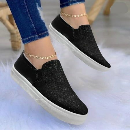 Ladies Fashion Solid Color Leather Sequin Low Top Large Size Flat Casual Shoes Note Please Buy One Or Two Sizes Larger
Ladies Fashion Solid Color Leather Sequin Low Top Large Size Flat Casual Shoes Note Please Buy One Or Two Sizes Larger