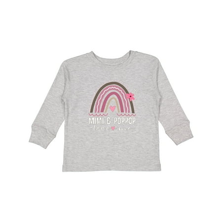 Inktastic Mimi and PopPop Love Me Rainbow Gift Toddler Toddler Girl Long Sleeve T-Shirt
Inktastic Mimi and PopPop Love Me Rainbow Gift Toddler Toddler Girl Long Sleeve T-Shirt