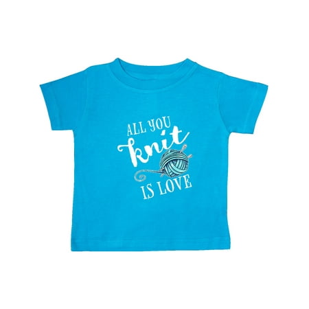 Inktastic All You Knit Is Love with Blue Yarn and Knitting Needles Gift Baby Boy or Baby Girl T-Shirt
Inktastic All You Knit Is Love with Blue Yarn and Knitting Needles Gift Baby Boy or Baby Girl T-Shirt