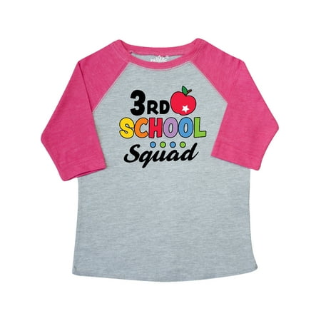Inktastic 3rd Grade School Squad with Apple and Star Gift Toddler Boy or Toddler Girl T-Shirt
Inktastic 3rd Grade School Squad with Apple and Star Gift Toddler Boy or Toddler Girl T-Shirt
