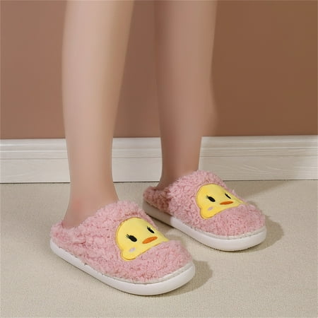 Ladies Cute Embroidered Furry Closed Toe Fashion Comfortable Flat Cotton Slippers Pink 7
Ladies Cute Embroidered Furry Closed Toe Fashion Comfortable Flat Cotton Slippers Pink 7