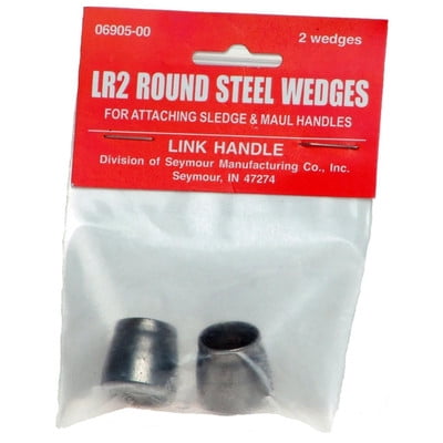 Link Handles 64141 LR1 Round steel wedge bulk pack 9/16 x 9/16