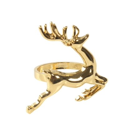 QCTime Metal Christmas Deer Circle Wedding Party Decor Napkin Ring Hotel Towel Buckle
QCTime Metal Christmas Deer Circle Wedding Party Decor Napkin Ring Hotel Towel Buckle