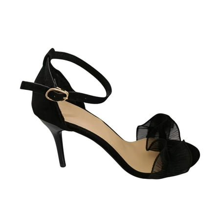 Womens Pumps Sandals Elegant Stiletto High Heels Buckle Strap Open Toe Sandals Wedding Party Dress Shoes
Womens Pumps Sandals Elegant Stiletto High Heels Buckle Strap Open Toe Sandals Wedding Party Dress Shoes