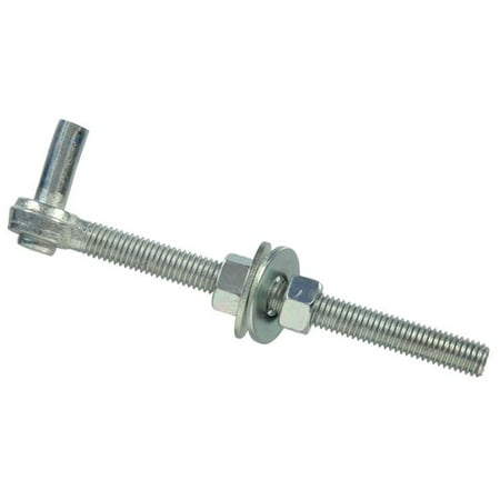 Hillman Group 851913 Flagged - Zinc Gate Bolt Hook - 0.625 x 8 in.
