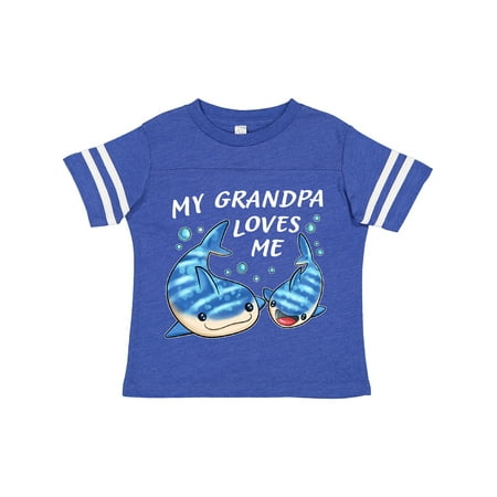 Inktastic My Grandpa Loves Me- Whale Shark Gift Toddler Boy or Toddler Girl T-Shirt
Inktastic My Grandpa Loves Me- Whale Shark Gift Toddler Boy or Toddler Girl T-Shirt