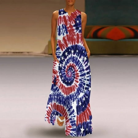 Hvyesh Summer Dresses Women 2023 Casual Elegant Long Dress American Flag Print V Neck Sundresses Sleeveless Trendy Dresses Blue
Hvyesh Summer Dresses Women 2023 Casual Elegant Long Dress American Flag Print V Neck Sundresses Sleeveless Trendy Dresses Blue