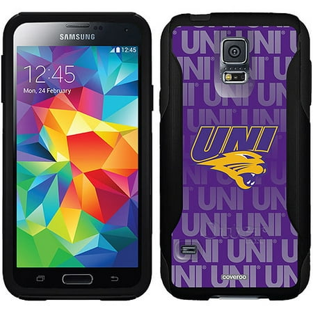 Northern Iowa UNI Repeating Design on OtterBox Commuter Series Case for Samsung Galaxy S5