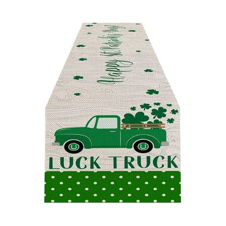 LYCAQL Table Runners Irish Festival Table Runner Linen Anti Oil Easy To Clean Table Cloth Digital Printing Table Banner
LYCAQL Table Runners Irish Festival Table Runner Linen Anti Oil Easy To Clean Table Cloth Digital Printing Table Banner
