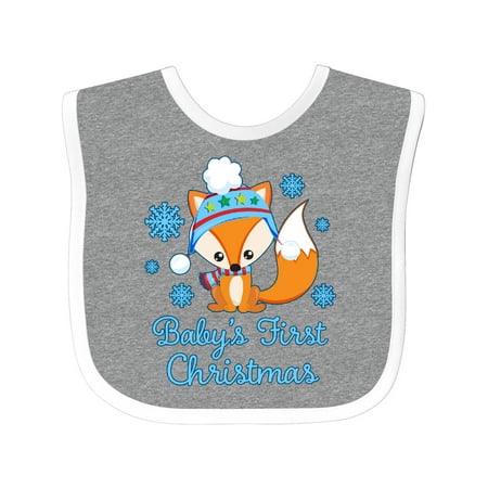 Inktastic Baby s First Christmas with Fox in a Scarf Gift Baby Boy or Baby Girl Bib
Inktastic Baby s First Christmas with Fox in a Scarf Gift Baby Boy or Baby Girl Bib