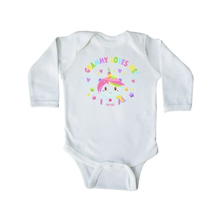 Inktastic Grammy Loves Me with Cute Rainbow Unicorn Gift Baby Boy or Baby Girl Long Sleeve Bodysuit
Inktastic Grammy Loves Me with Cute Rainbow Unicorn Gift Baby Boy or Baby Girl Long Sleeve Bodysuit