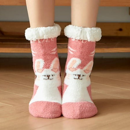 Tuscom Women s Christmas Cartoon Floor Socks Thicken Warm Non-slip Sleeping Socks Slippers Socks
Tuscom Women s Christmas Cartoon Floor Socks Thicken Warm Non-slip Sleeping Socks Slippers Socks