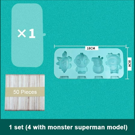 Silicone Ice Cream Mold DIY Homemade Popsicle Molds Freezer Juice 4 Cell Big Size Ice Cube Tray Popsicle Barrel Mar Mould
Silicone Ice Cream Mold DIY Homemade Popsicle Molds Freezer Juice 4 Cell Big Size Ice Cube Tray Popsicle Barrel Mar Mould