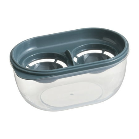 Ringshlar 2 Cells Egg Separator with Large Capacity Yolk Filter with Container PP Material Kitchen Gadgets for Baking Cooking New
Ringshlar 2 Cells Egg Separator with Large Capacity Yolk Filter with Container PP Material Kitchen Gadgets for Baking Cooking New