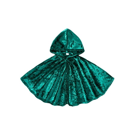 Kids Cloak Christmas Solid Color Hooded Tie-Up Cape Loose Coat Outerwear for Xmas Halloween Cosplay Party
Kids Cloak Christmas Solid Color Hooded Tie-Up Cape Loose Coat Outerwear for Xmas Halloween Cosplay Party