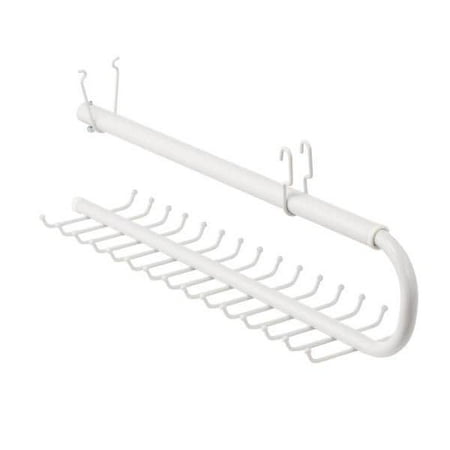 Rubbermaid Configurations 30-Hook Metal Tie and Belt Closet Organizer White. Easily organize your ties scarves and belts.
Rubbermaid Configurations 30-Hook Metal Tie and Belt Closet Organizer White. Easily organize your ties scarves and belts.