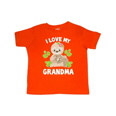 Inktastic Cute Sloth I Love My Grandma with Leaves Gift Toddler Boy or Toddler Girl T-Shirt
Inktastic Cute Sloth I Love My Grandma with Leaves Gift Toddler Boy or Toddler Girl T-Shirt