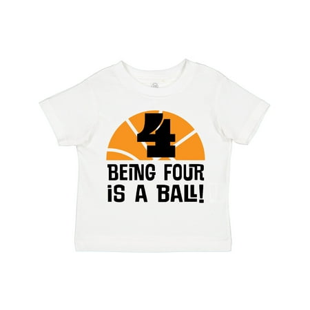 Inktastic 4th Birthday Boys Basketball Sports Gift Toddler Boy or Toddler Girl T-Shirt
Inktastic 4th Birthday Boys Basketball Sports Gift Toddler Boy or Toddler Girl T-Shirt