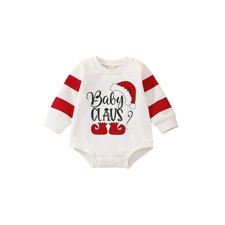 jaweiwi Christmas Toddler Baby Rompers for Newborn Girl Boy Casual Letter Print Contrast Color Long Sleeve Jumpsuit Size 0 6 12 18 24 M
jaweiwi Christmas Toddler Baby Rompers for Newborn Girl Boy Casual Letter Print Contrast Color Long Sleeve Jumpsuit Size 0 6 12 18 24 M