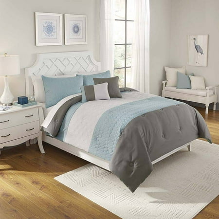 Better Homes and Gardens Color Block 5-Piece Bedding Set