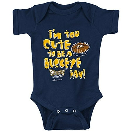 Too Cute to be a Buckeye Fan! | Michigan College Sports Baby Bodysuits or Toddler Tees
Too Cute to be a Buckeye Fan! | Michigan College Sports Baby Bodysuits or Toddler Tees