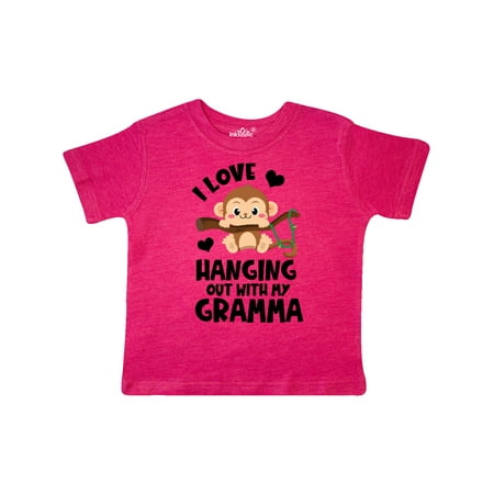 Inktastic Monkey I Love Hanging out with My Gramma Gift Toddler Boy or Toddler Girl T-Shirt
Inktastic Monkey I Love Hanging out with My Gramma Gift Toddler Boy or Toddler Girl T-Shirt