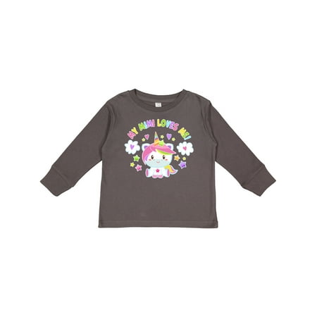 Inktastic My Mimi Loves Me with Cute Rainbow Unicorn Gift Toddler Boy or Toddler Girl Long Sleeve T-Shirt
Inktastic My Mimi Loves Me with Cute Rainbow Unicorn Gift Toddler Boy or Toddler Girl Long Sleeve T-Shirt