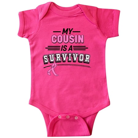 Inktastic My Cousin is a Survivor Breast Cancer Awareness Gift Baby Boy or Baby Girl Bodysuit
Inktastic My Cousin is a Survivor Breast Cancer Awareness Gift Baby Boy or Baby Girl Bodysuit