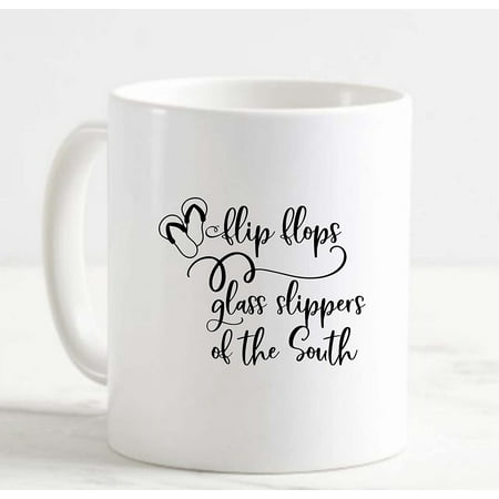 Coffee Mug Flip Flops: Glass Slippers Of The South Funny Beach Summer Warm White Cup Funny Gifts for work office him her
Coffee Mug Flip Flops: Glass Slippers Of The South Funny Beach Summer Warm White Cup Funny Gifts for work office him her
