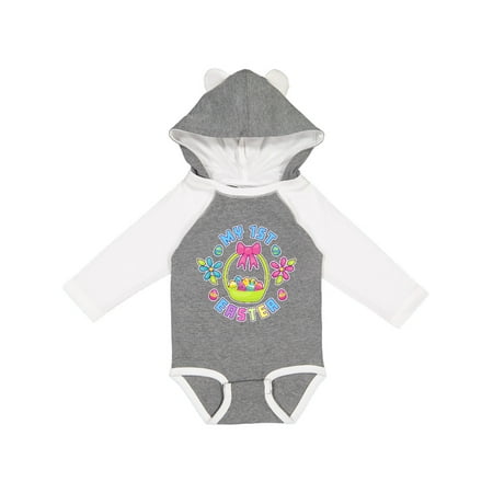Inktastic My 1st Easter with Eggs Easter Basket and Flowers Gift Baby Boy or Baby Girl Long Sleeve Bodysuit
Inktastic My 1st Easter with Eggs Easter Basket and Flowers Gift Baby Boy or Baby Girl Long Sleeve Bodysuit