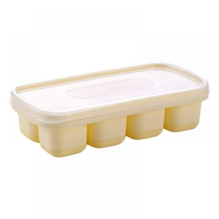 Ice Cube Trays with 8 Ice Box - Simple Ice Tray Eight-Compartment Fruit Box Storage Box - Reusable
Ice Cube Trays with 8 Ice Box - Simple Ice Tray Eight-Compartment Fruit Box Storage Box - Reusable