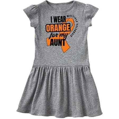 Inktastic I Wear Orange For My Aunt Multiple Sclerosis Awareness Gift Toddler Girl Dress
Inktastic I Wear Orange For My Aunt Multiple Sclerosis Awareness Gift Toddler Girl Dress