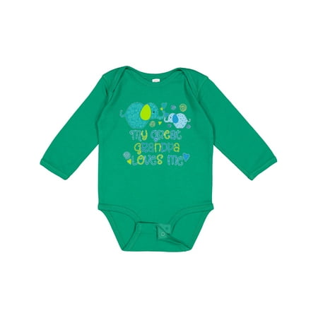 Inktastic My Great Grandpa Loves Me- Cute Elephants Gift Baby Boy or Baby Girl Long Sleeve Bodysuit
Inktastic My Great Grandpa Loves Me- Cute Elephants Gift Baby Boy or Baby Girl Long Sleeve Bodysuit